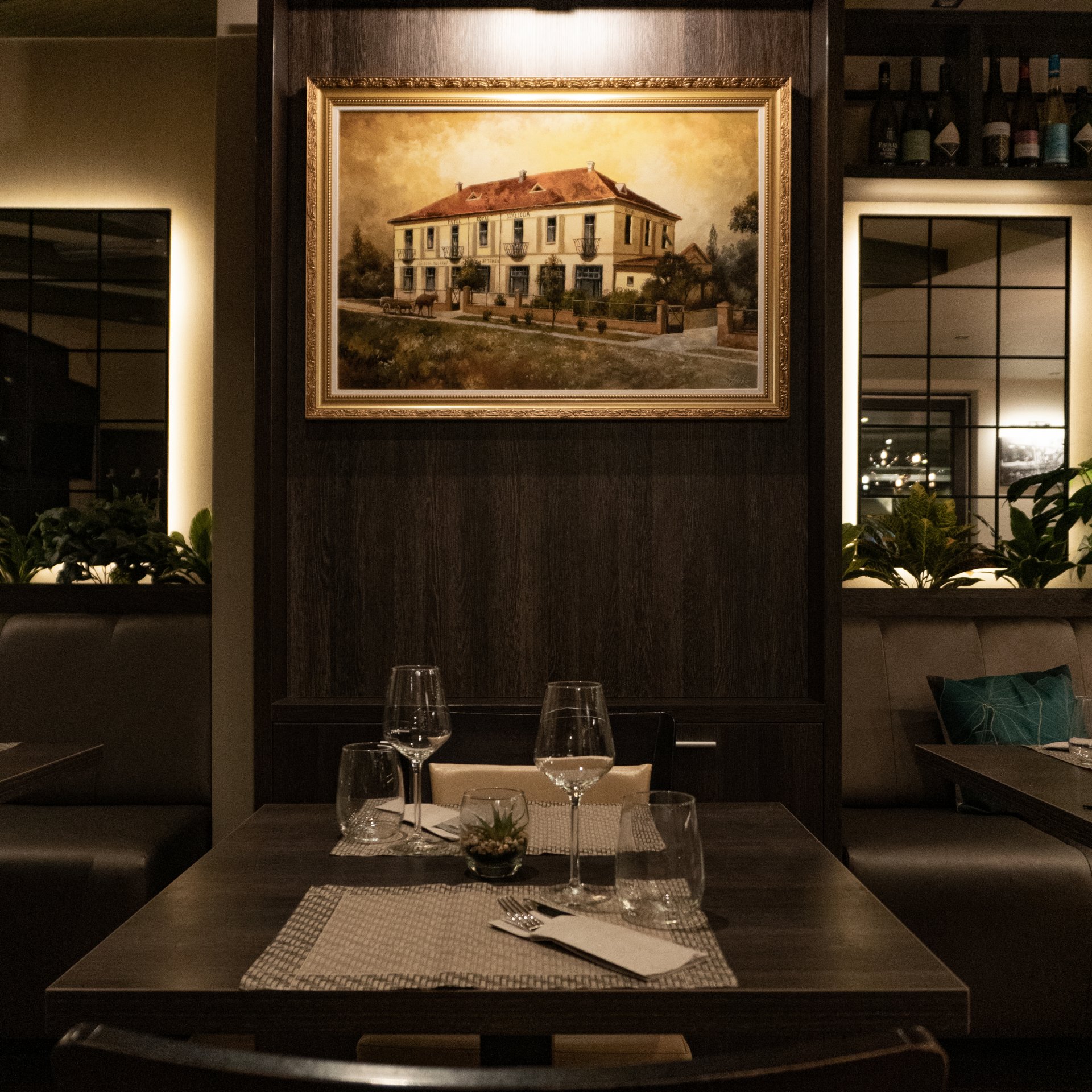 hévíz restaurant Restaurant in downtown Hévíz