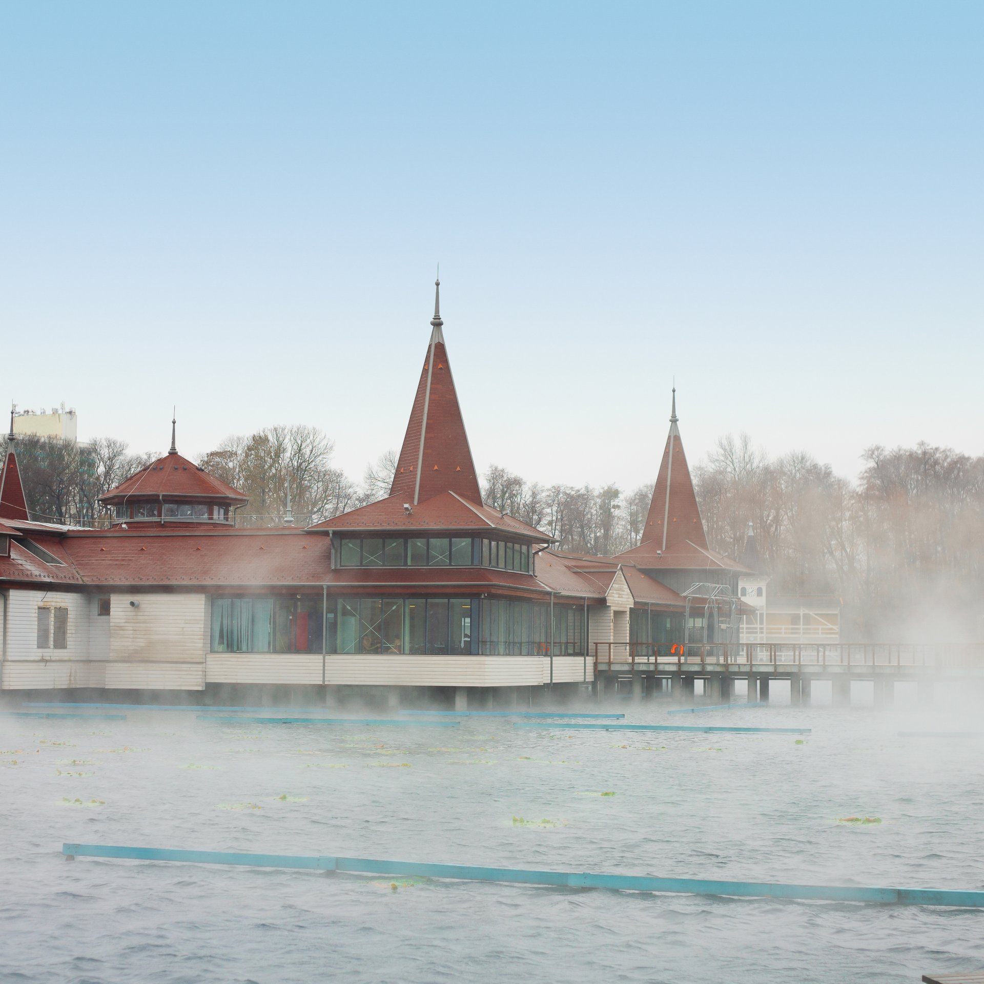 The lake bath of Hévíz The lake bath of Hévíz awaits you with real healing power