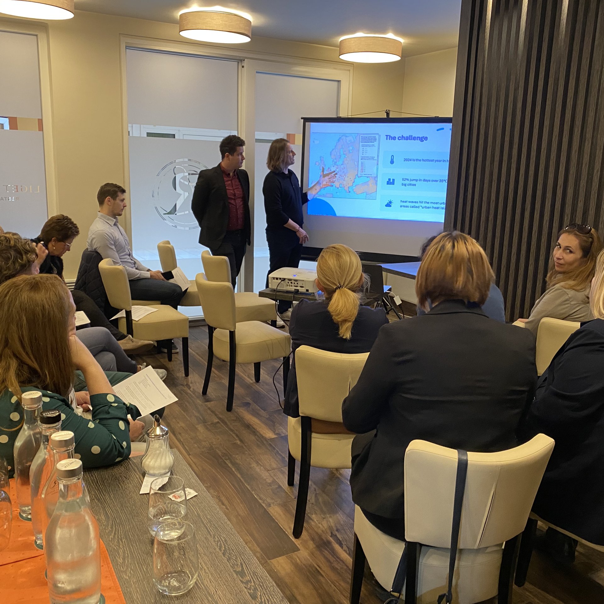 A Liget Royal adott otthont a városi hőszigetekről szóló workshopnak