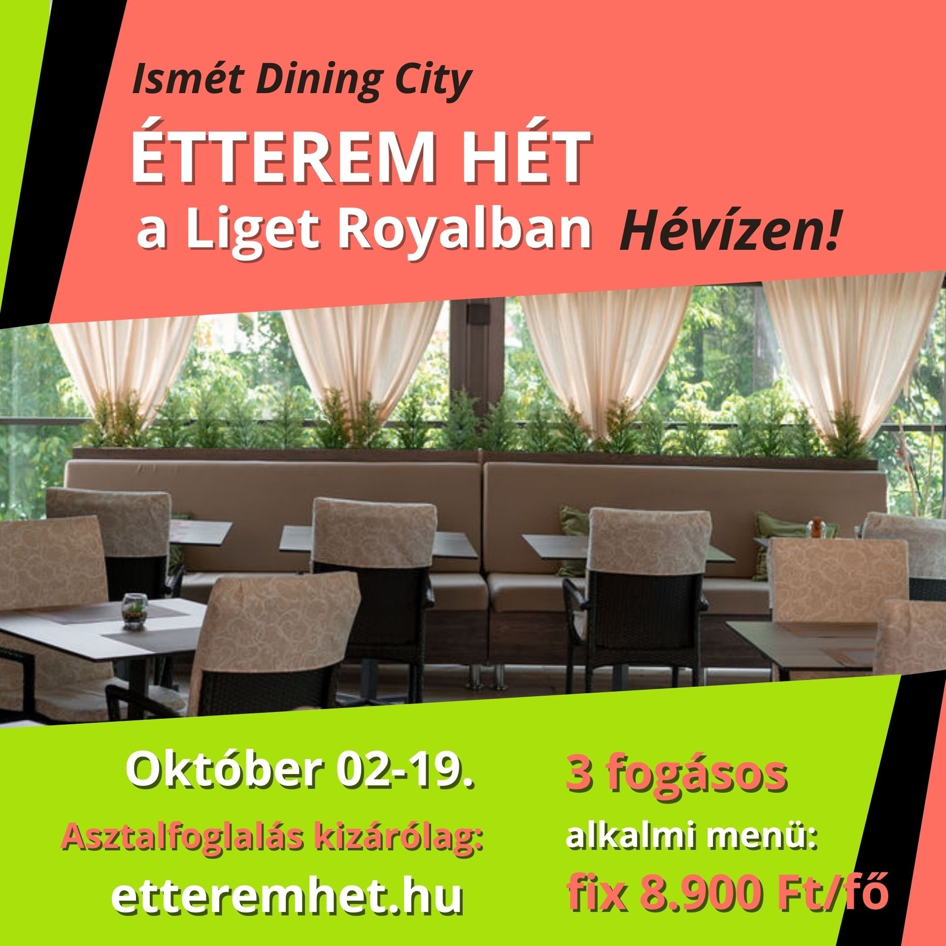 Restaurant Week again at Liget Royal! Restaurant Week again at Liget Royal!